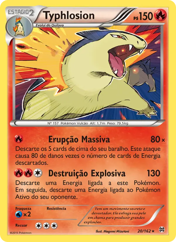 Typhlosion 20/162