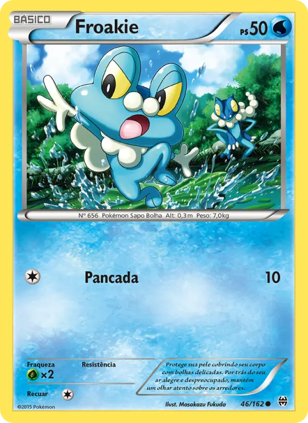 Carta Froakie — BREAKthrough 46/162