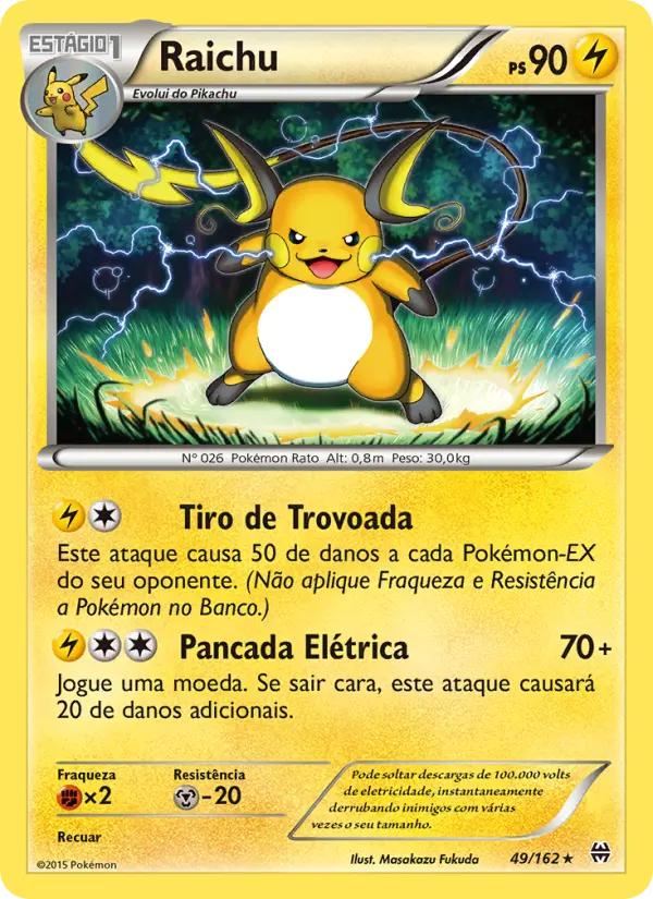 Carta Raichu — BREAKthrough 49/162