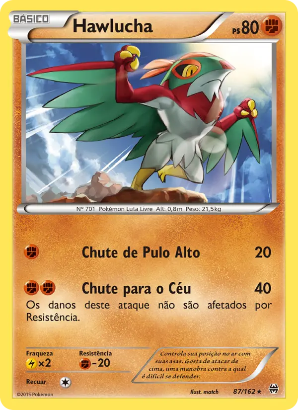 Carta Hawlucha — BREAKthrough 87/162