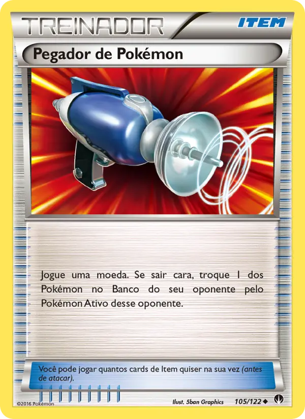 Carta Pegador de Pokémon — BREAKpoint 105/122