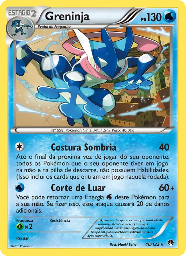Carta Greninja — BREAKpoint 40/122
