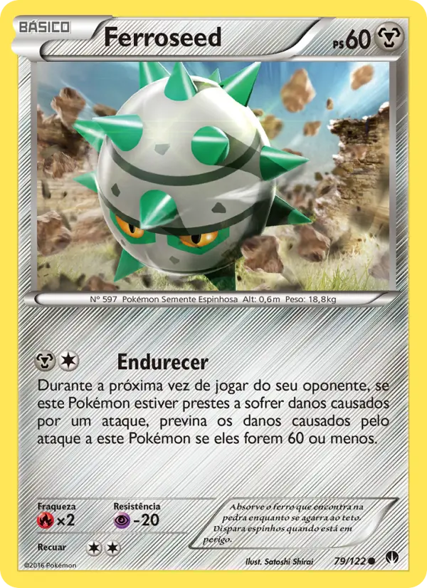 Carta Ferroseed — BREAKpoint 79/122