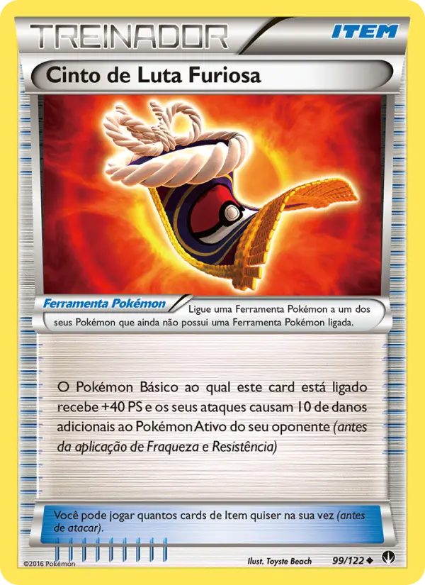Carta Cinto de Luta Furiosa — BREAKpoint 99/122